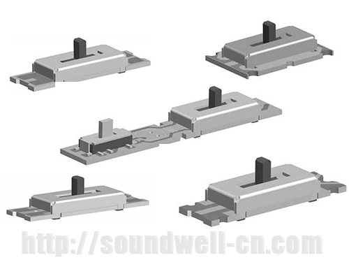 5mm Travel Slide potentiometer