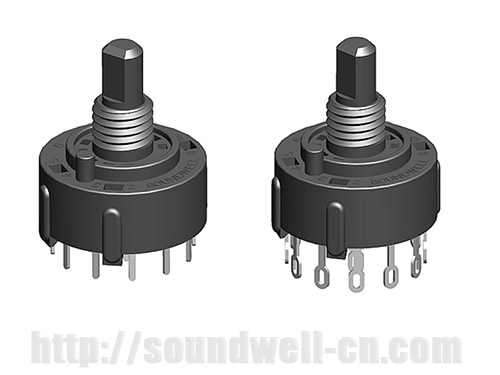 RS26 Insulated Shaft Rotary Route Switch